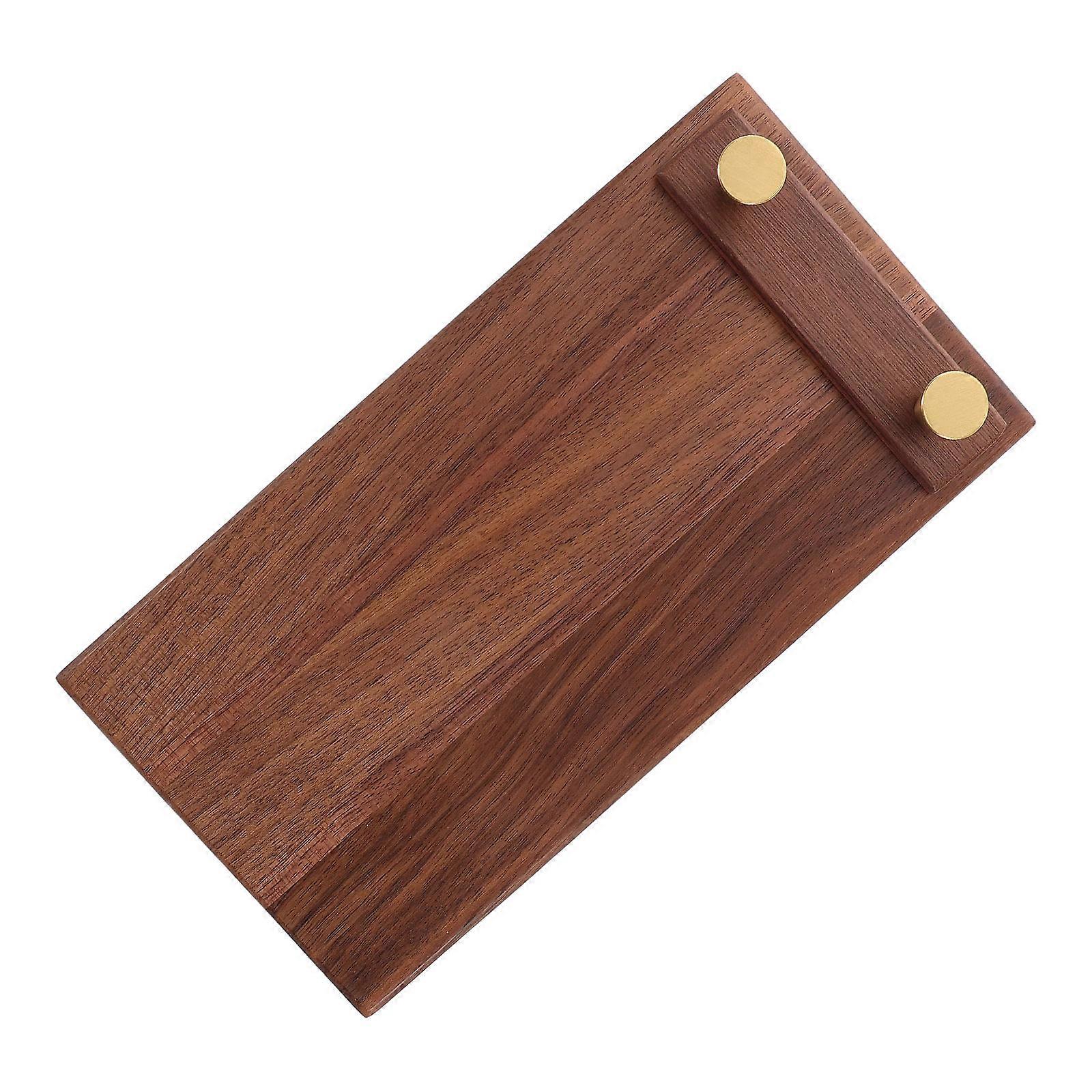 Wooden Tabletop Menu Holder For Cafes And Restaurants Displaying Signs Sturdy Brown Rustic Style 4Pcs