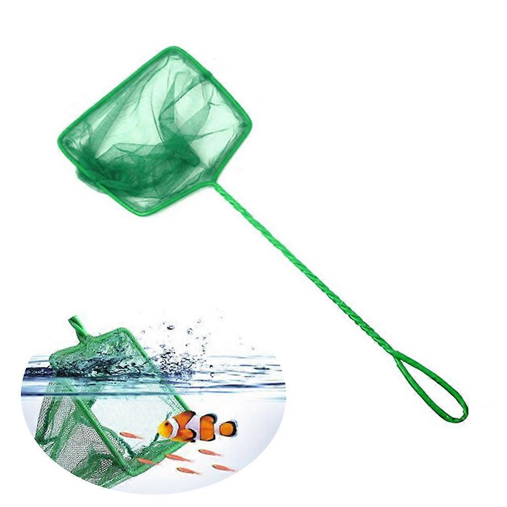 Fish Net Aquarium Mesh Catch Net for Fish Tank Use with Long Handle