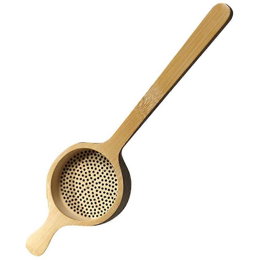 Bamboo Fine Mesh Filter Preventing Suspended Solids Tea Ceremony Accessory 1Set