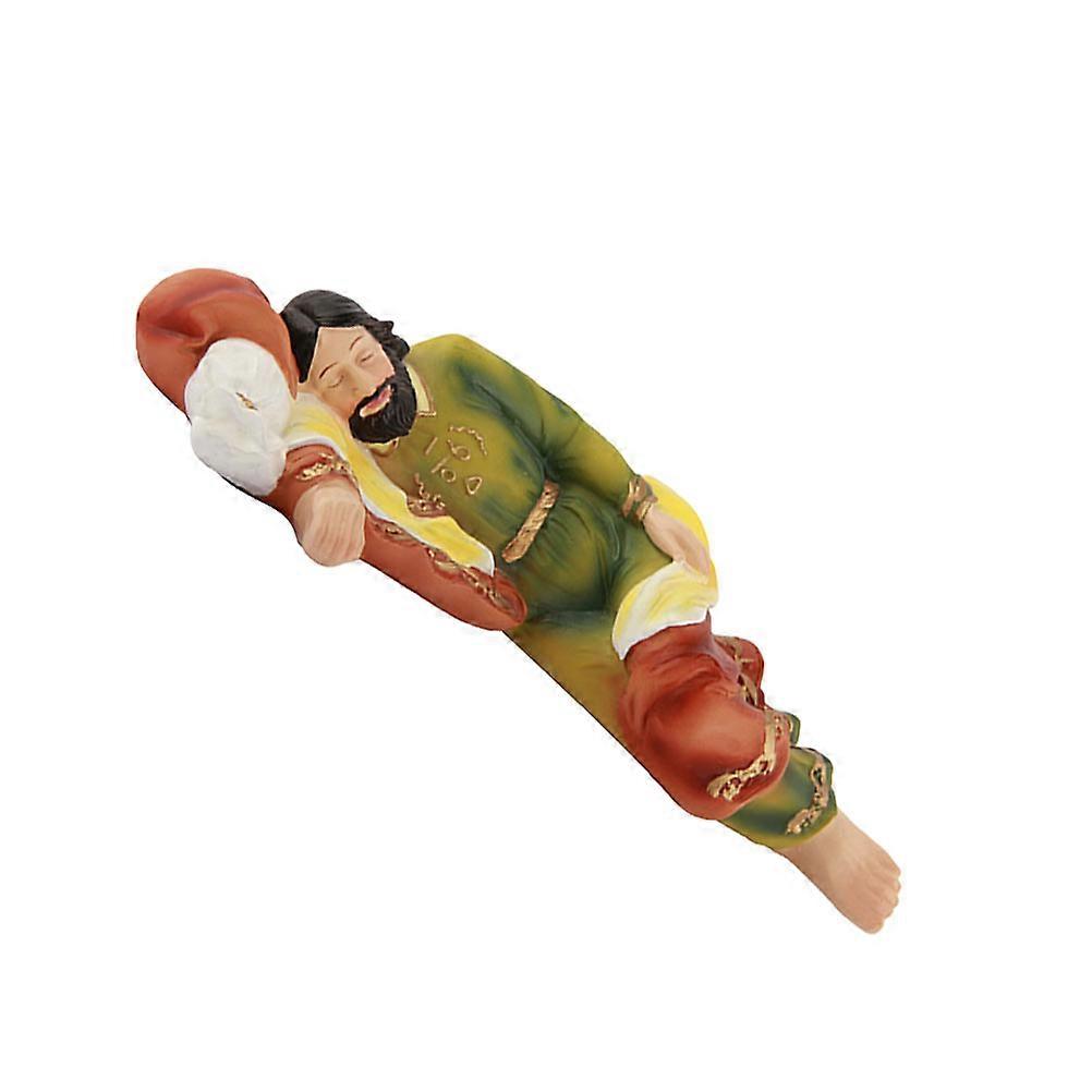 Sleeping Statue Craft Decor for Decoration 3Pcs Ornament