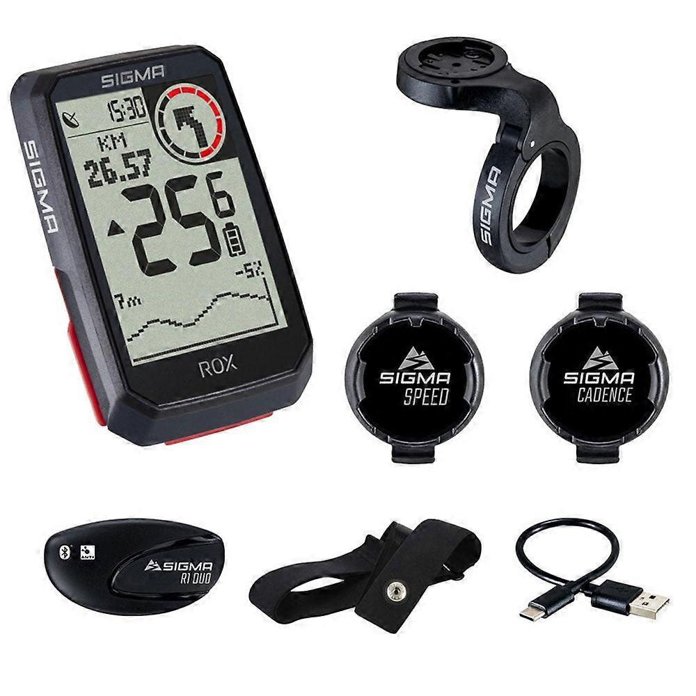 Sigma Rox 4.0 Gps Cycle Computer Sensor Set - Black