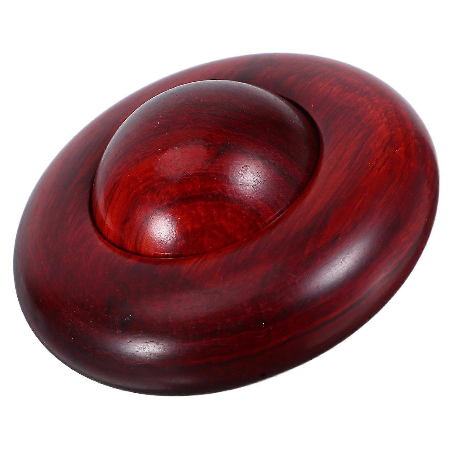 Wooden Baoding Balls Hand Exercise Massage Balls for Stress Relief 3Pcs