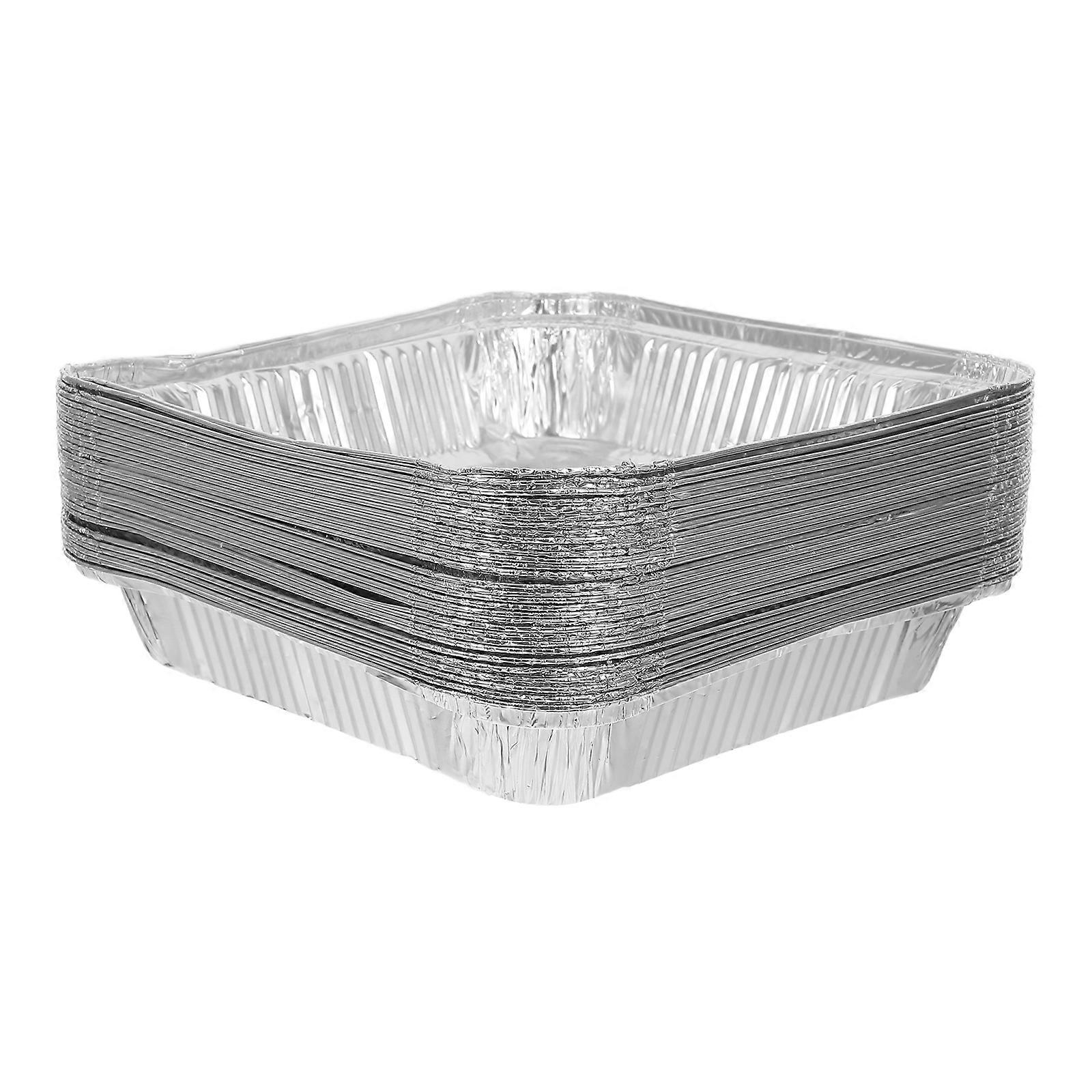 Aluminum Foil Baking Pans Disposable 30Pcs for Cooking and Baking
