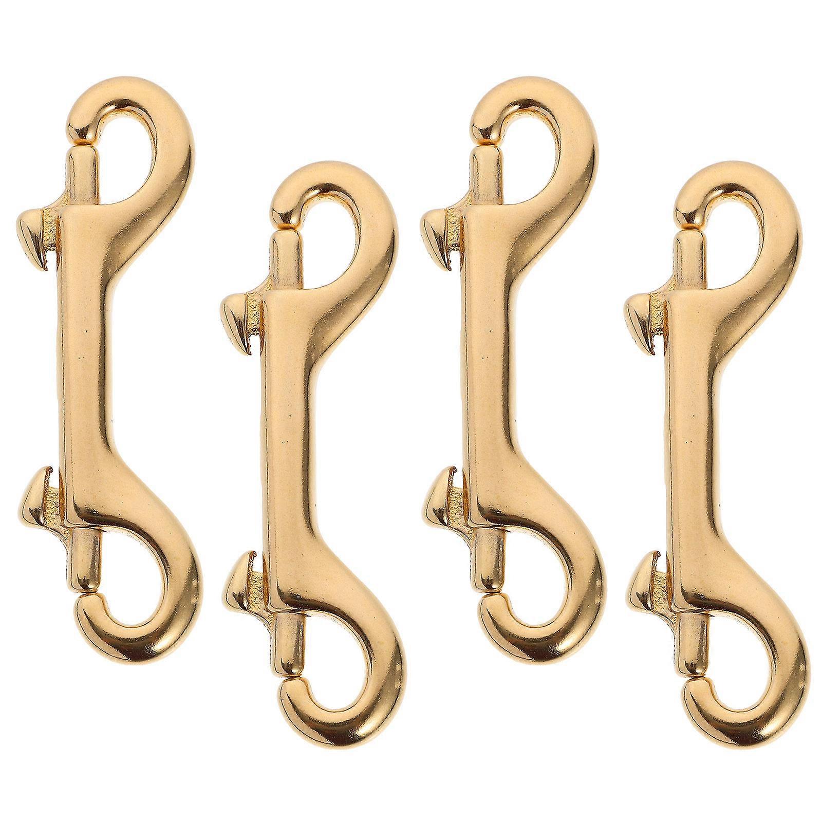 Golden Brass Bag Lobster Clasp Swivel Trigger Clips for Straps 16Pcs