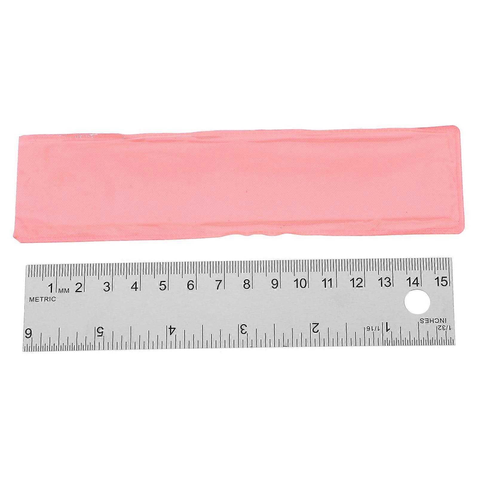 Cork Metal Ruler for Measuring Use with 5Pcs Stainless Steel Units