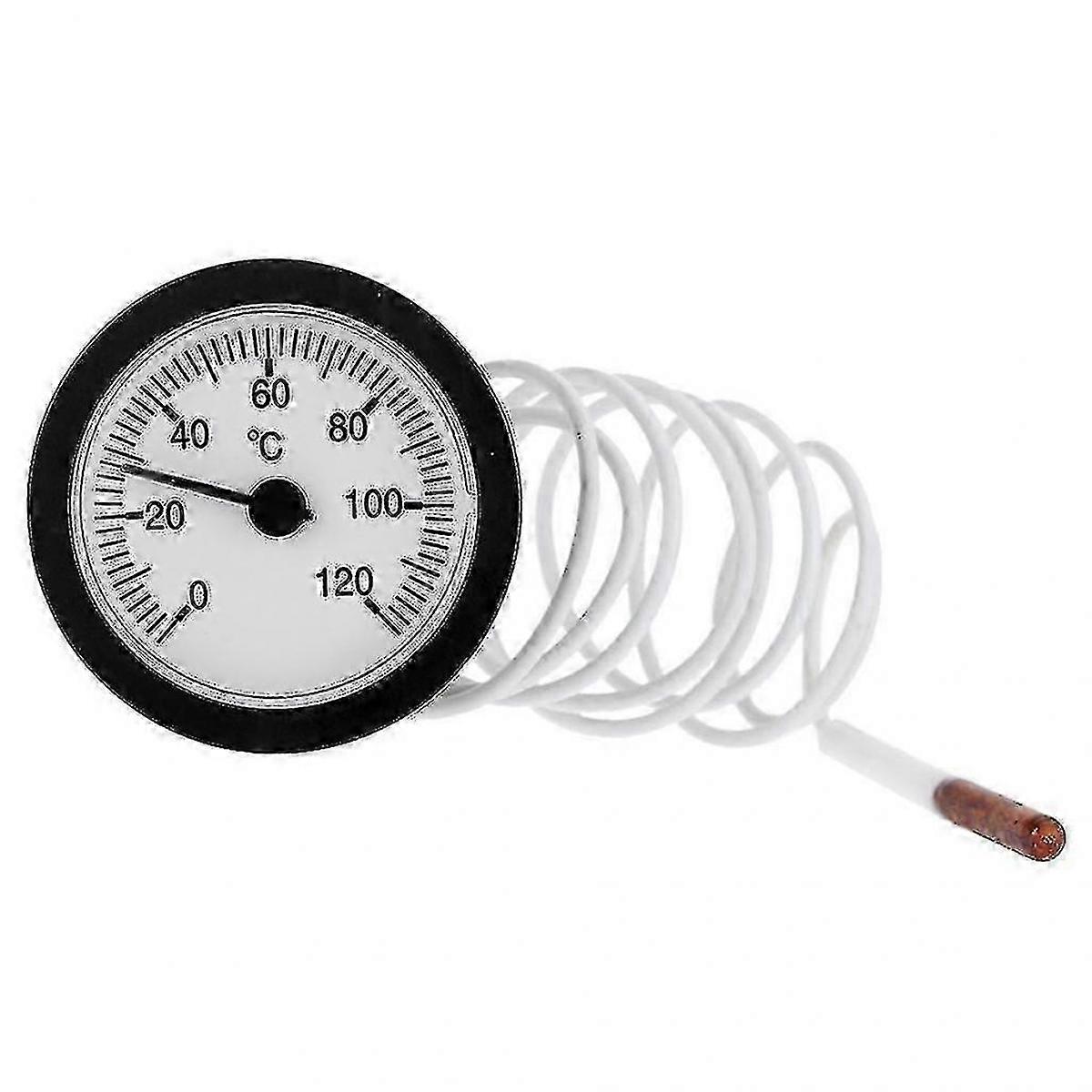 Dial thermometer for water/oil with 120C max range