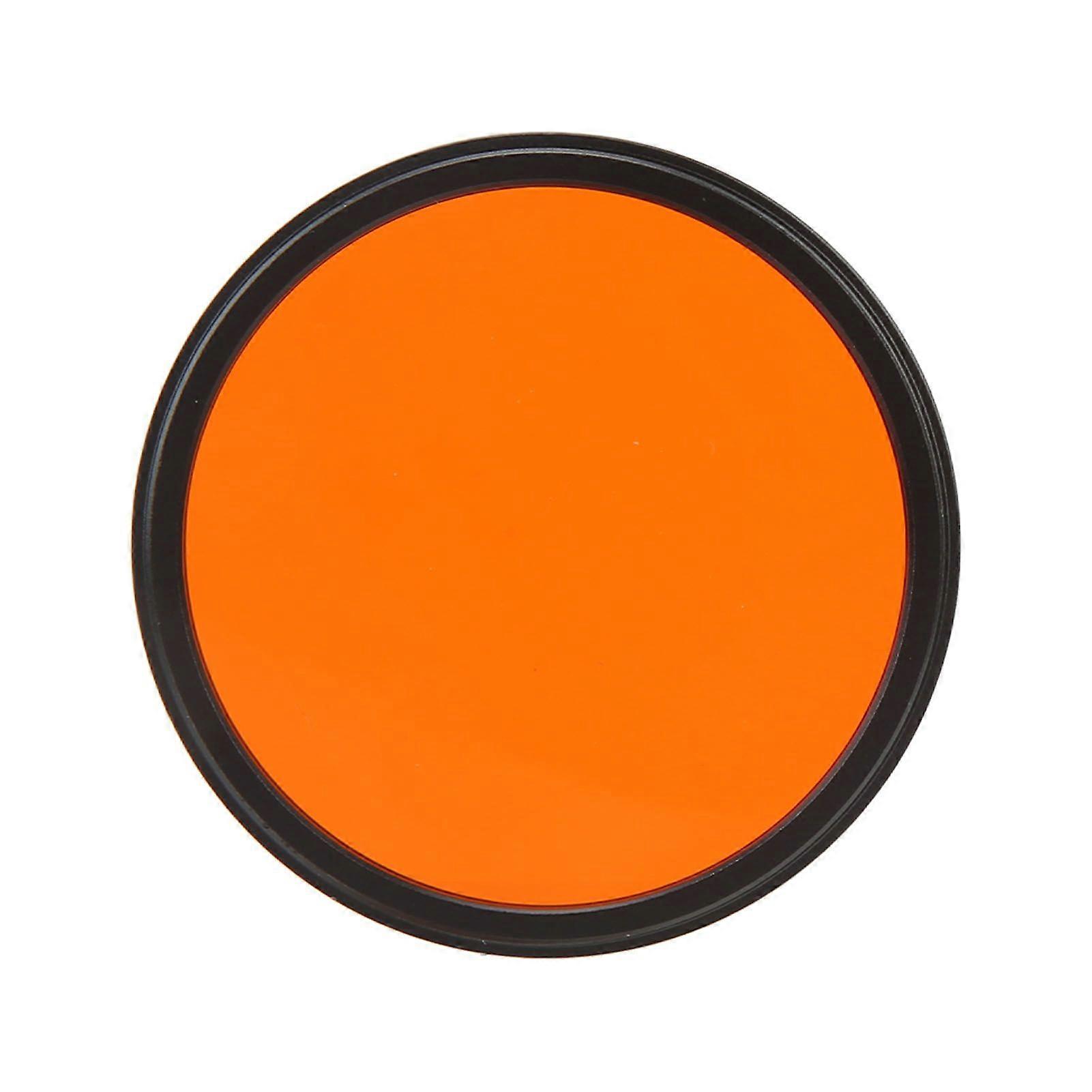 52mm Lens Filter Optical Glass Camera Lens Filter for Nikon for Fujifilm Digital Cameras Series Orange