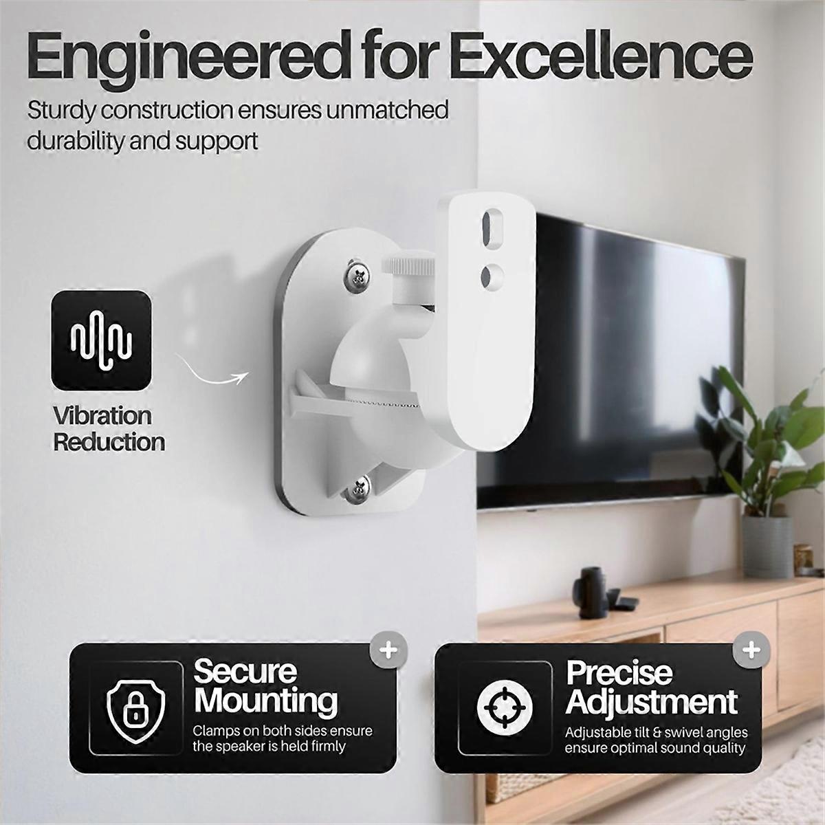 6PCS Speaker Wall Mount Bracket
6PCS Speaker Wall Mount stand