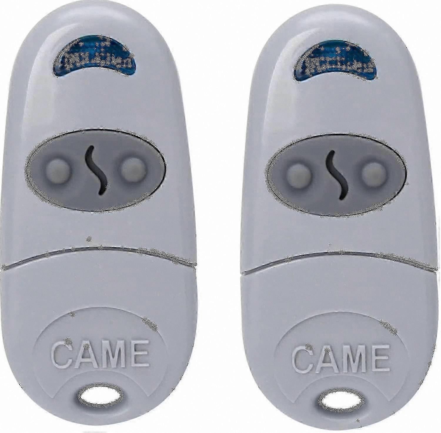 2 Pack 433.92 MHz Handheld Remote Control for Garage Door Openers Compatible with Multiple Models