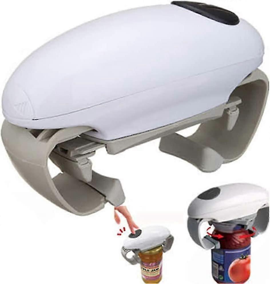 Jars Automatic Opener, One Touch Jar Opener Kitchen Tool, Electric Can Opener
