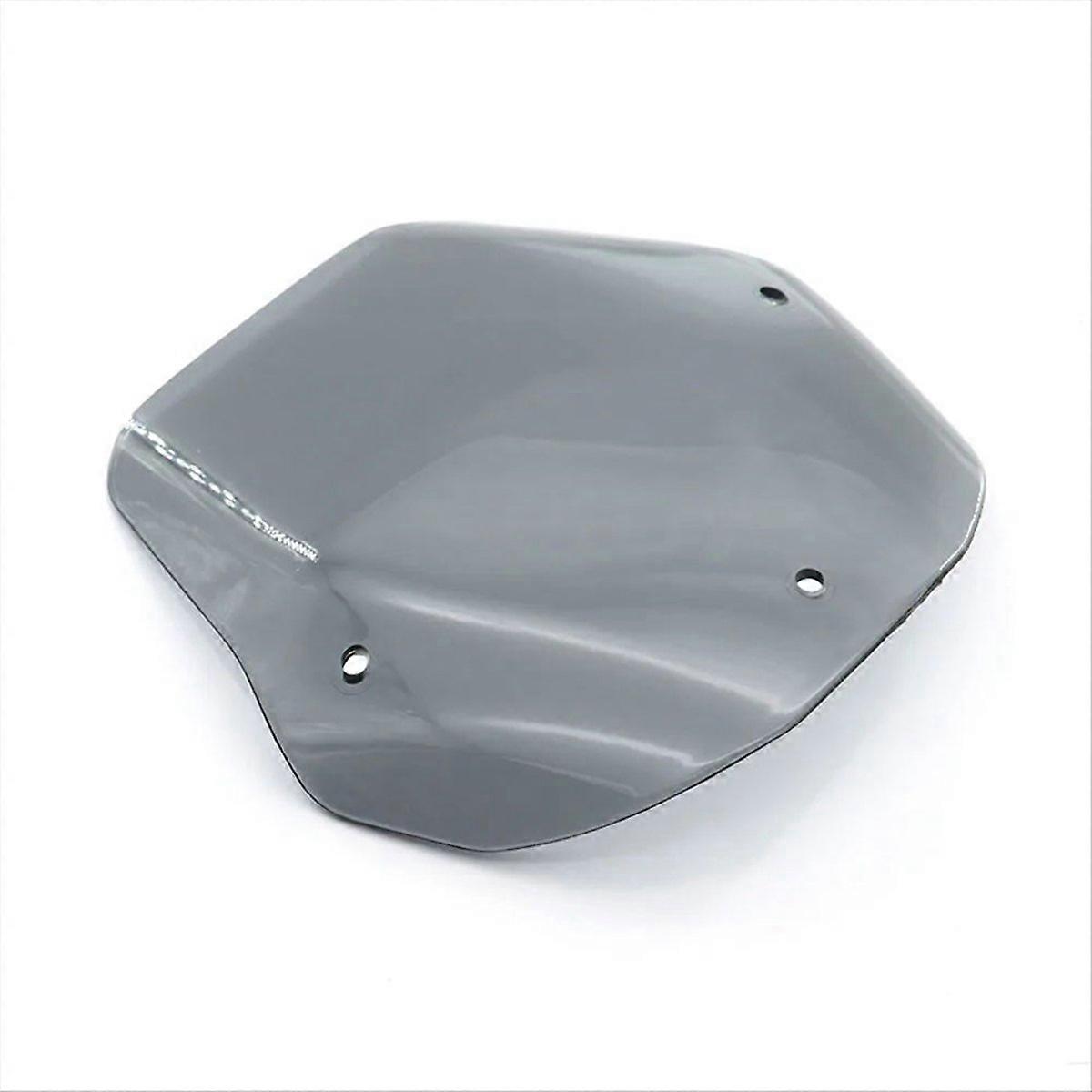 Motorcycle Windshield Visor Deflector for Suzuki,Smoke Gray