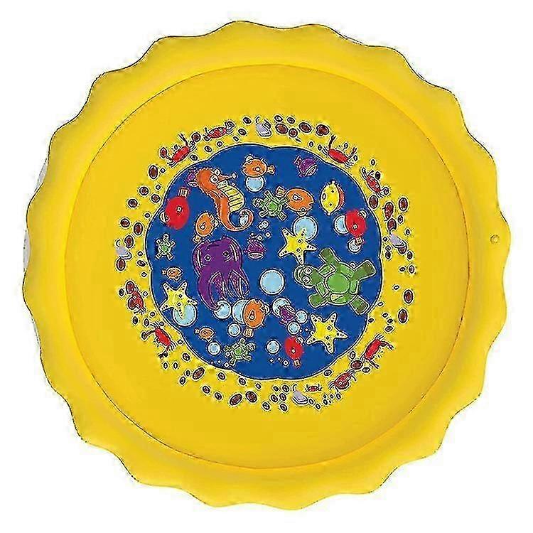 170cmの屋外の子供のゲームのためのインフレータブルウォータースプレーパッド、色6