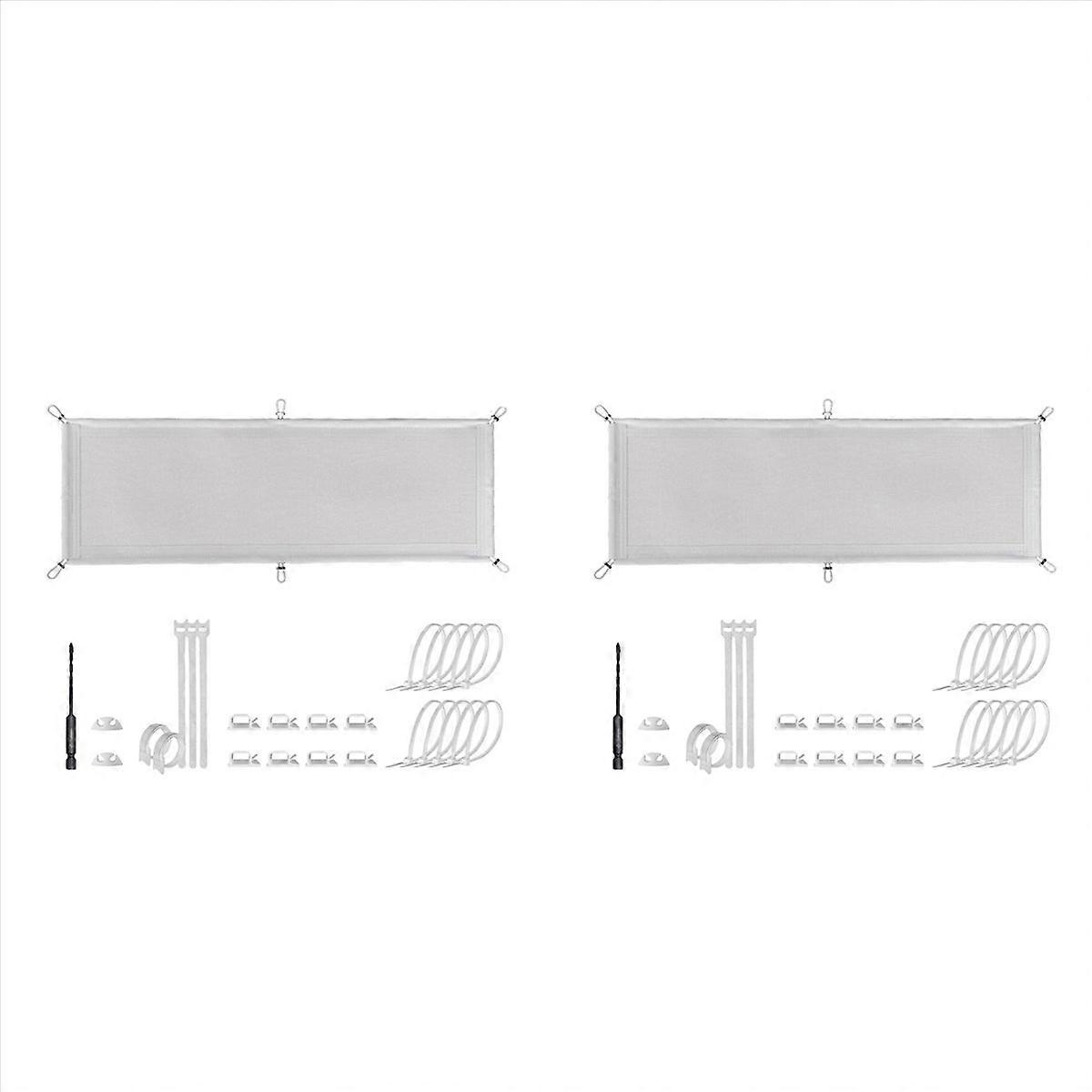 Cable Management Net, Flexible Under Desk Cable Management Tray A