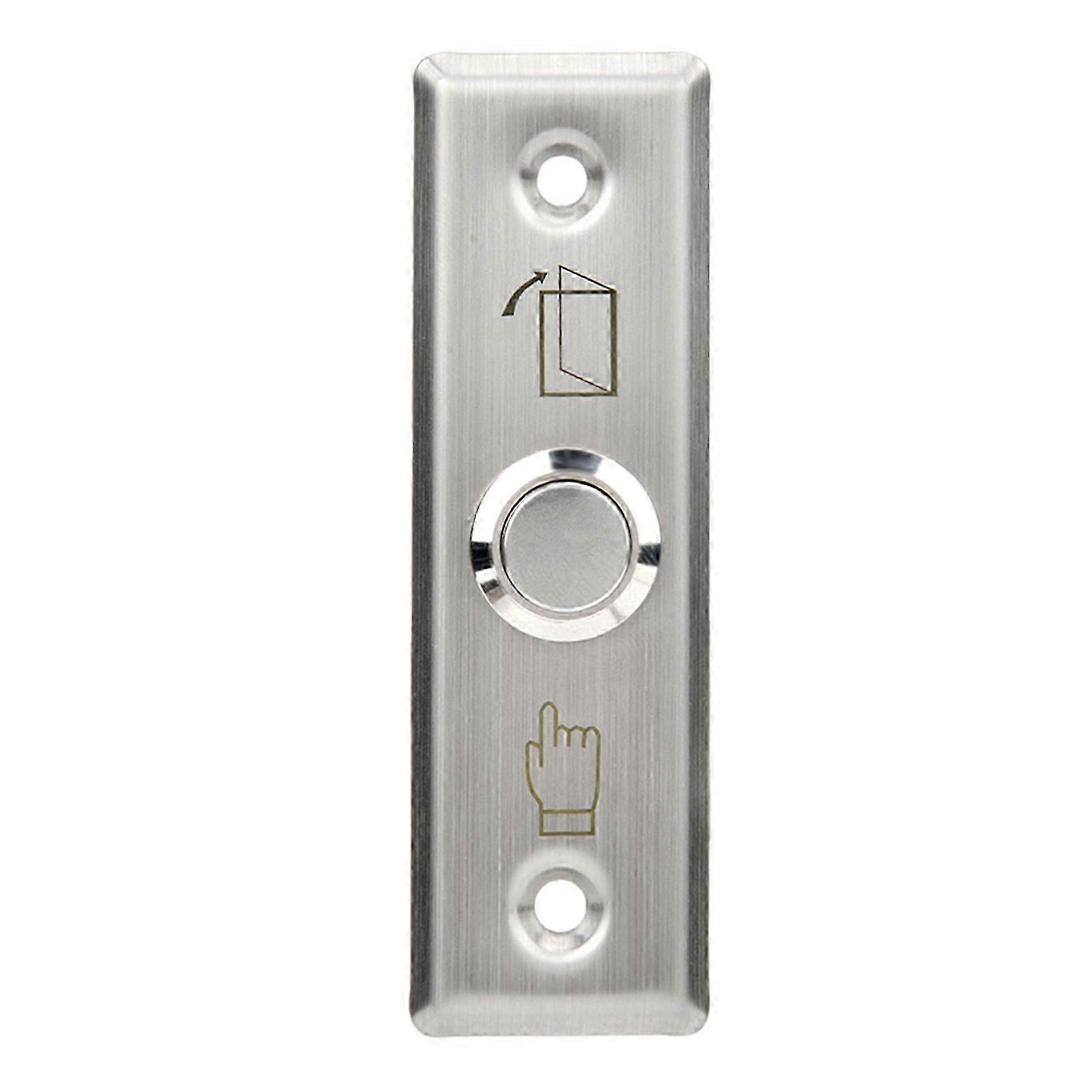 Stainless Steel Door Access Control System Switch Door Release Out Unlock Exit Button 26s