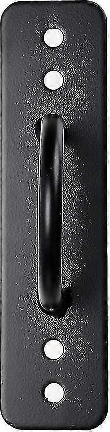 Halat Çapa Direnç Antrenörü Duvar ve Tavan Çapa Braketi (Siyah) (1 adet)