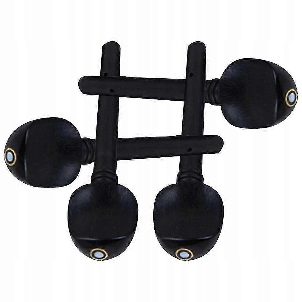 Sturdy Tuning Pegs Black Violin 4 Pcs