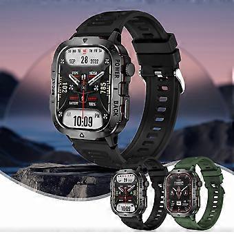 Jacenvly Novo Smartwatch Esportivo com Tela HD de 2,01", Chamadas Bluetooth, Bateria de Longa Duração, Mostradores Personalizáveis, Compatível com iOS e Android