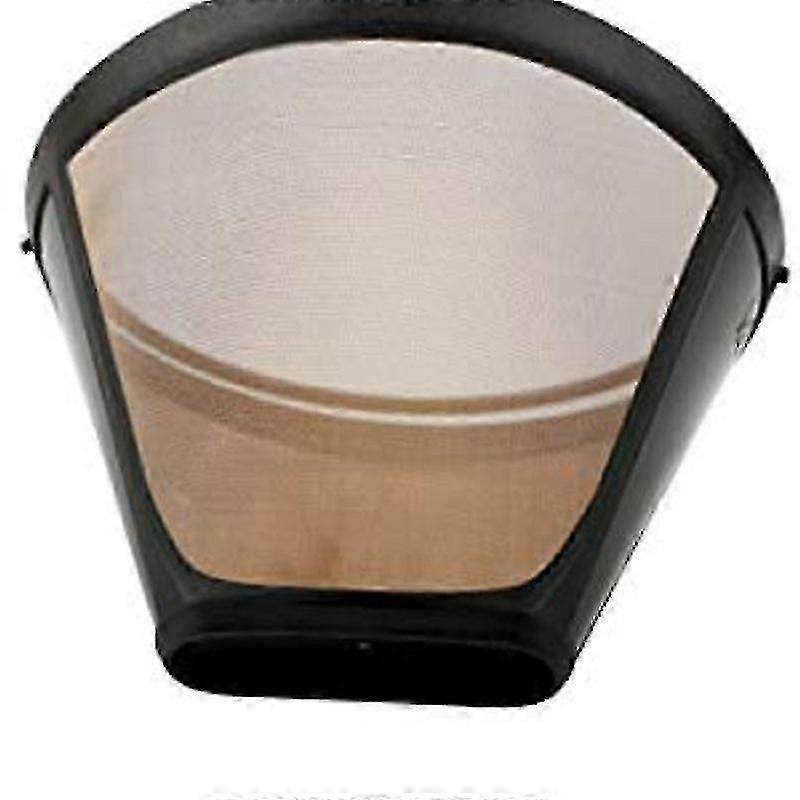 Reusable 8-12 Cup Basket Coffee Filter Suitable for Certain Coffee Makers and Brewers, Replaces Paper Filters