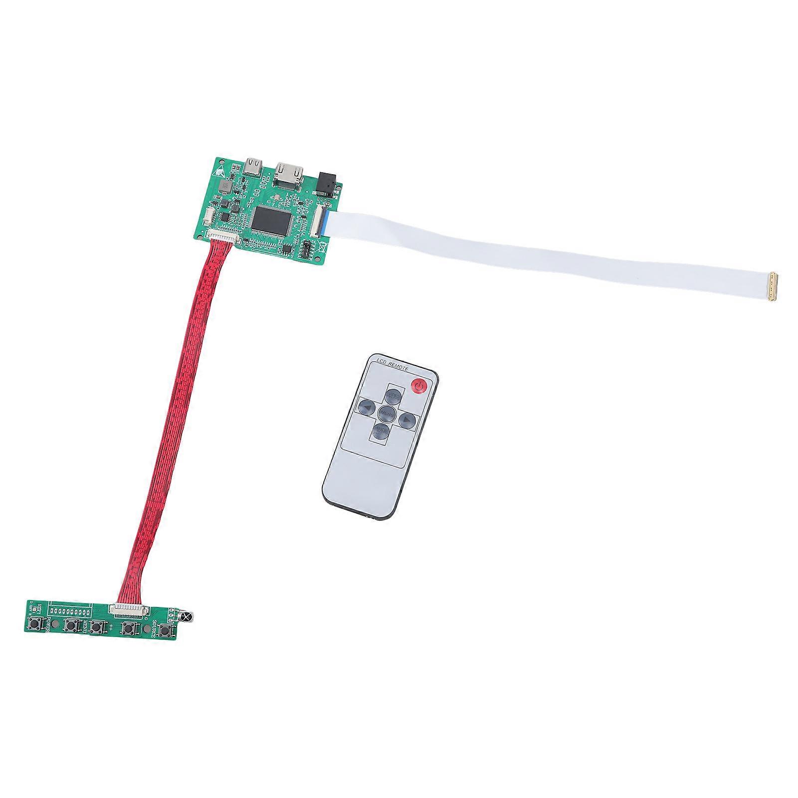 Universal eDP Driver Board for 10-17.3Inch LCDs No Programming Required Multi Resolution and High Temp Durability Multicolor