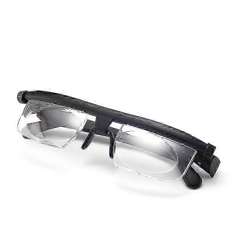 Adjustable Focus Glasses for Reading: HD Magnifying Glasses with Variable Diopters from -6D to +3D for Close & Distance Vision