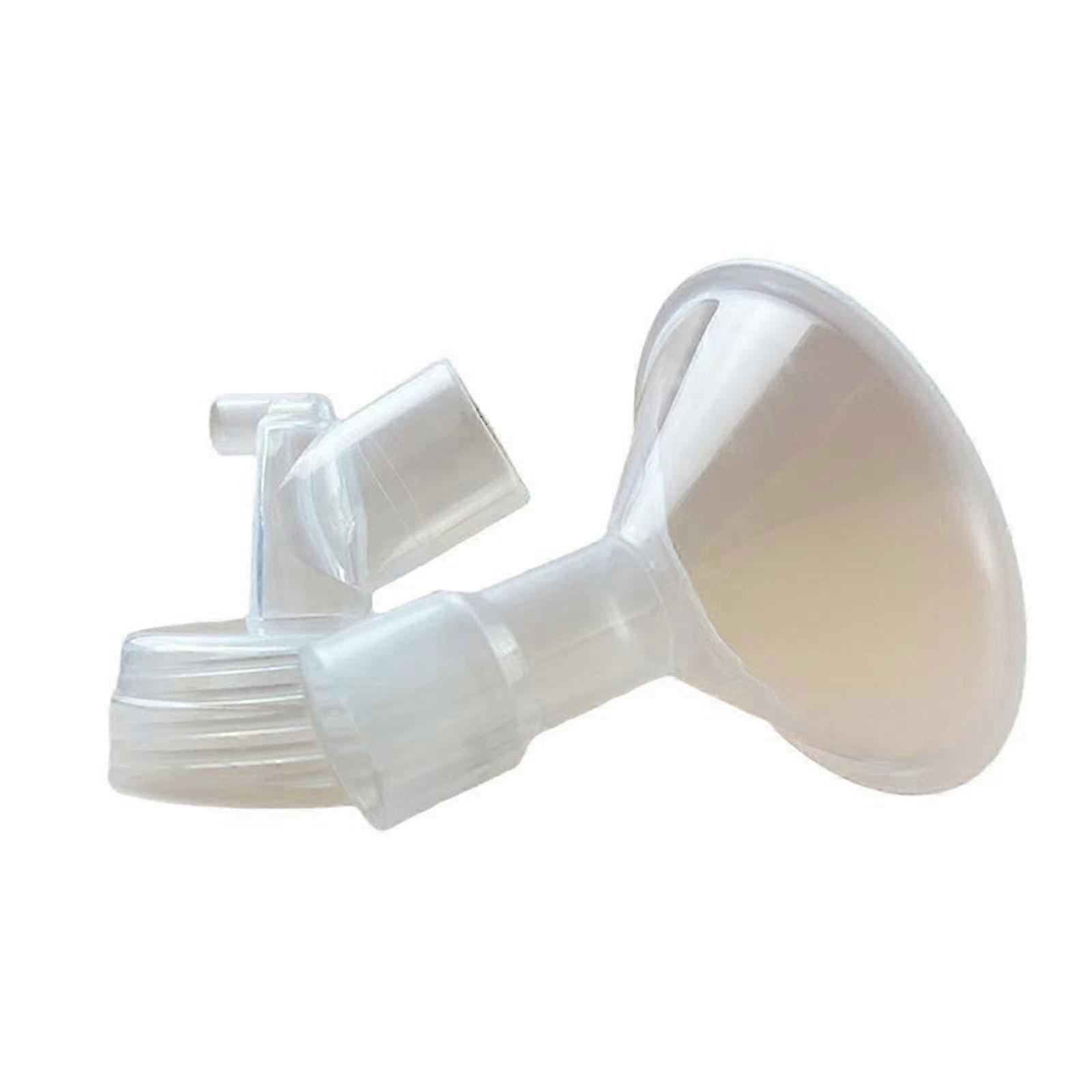15/17/19/21mm Convenient Three-Way Connector Three-Way Breast Pump Adapter Plastic Adapter Optimize Milk Flow & Output
