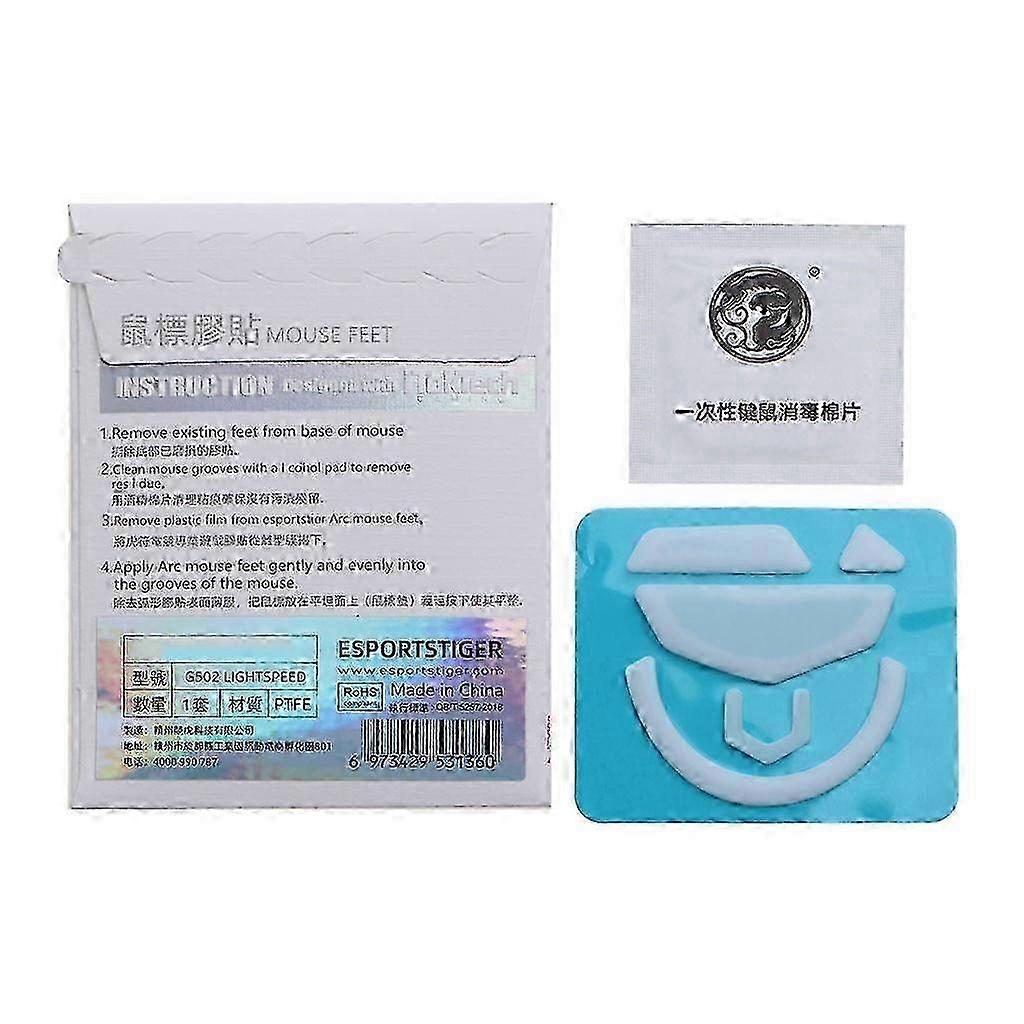 Tiger Gaming for G502 LIGHTSPEED Wireless Mouse Replacement Feet Pads