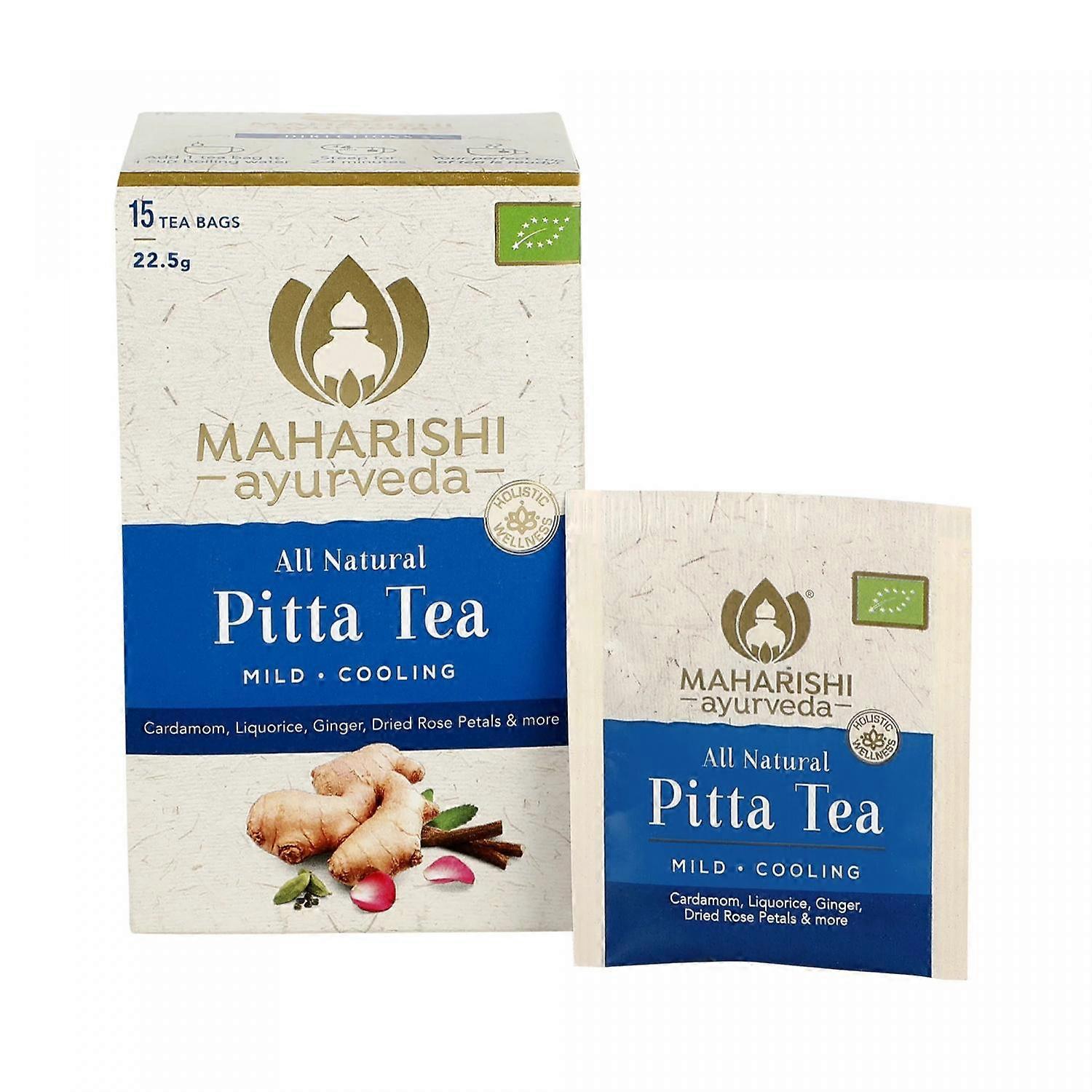 Pitta tea (15 pak, 1.5 g), Organic Pitta Tea Maharishi Ayurveda