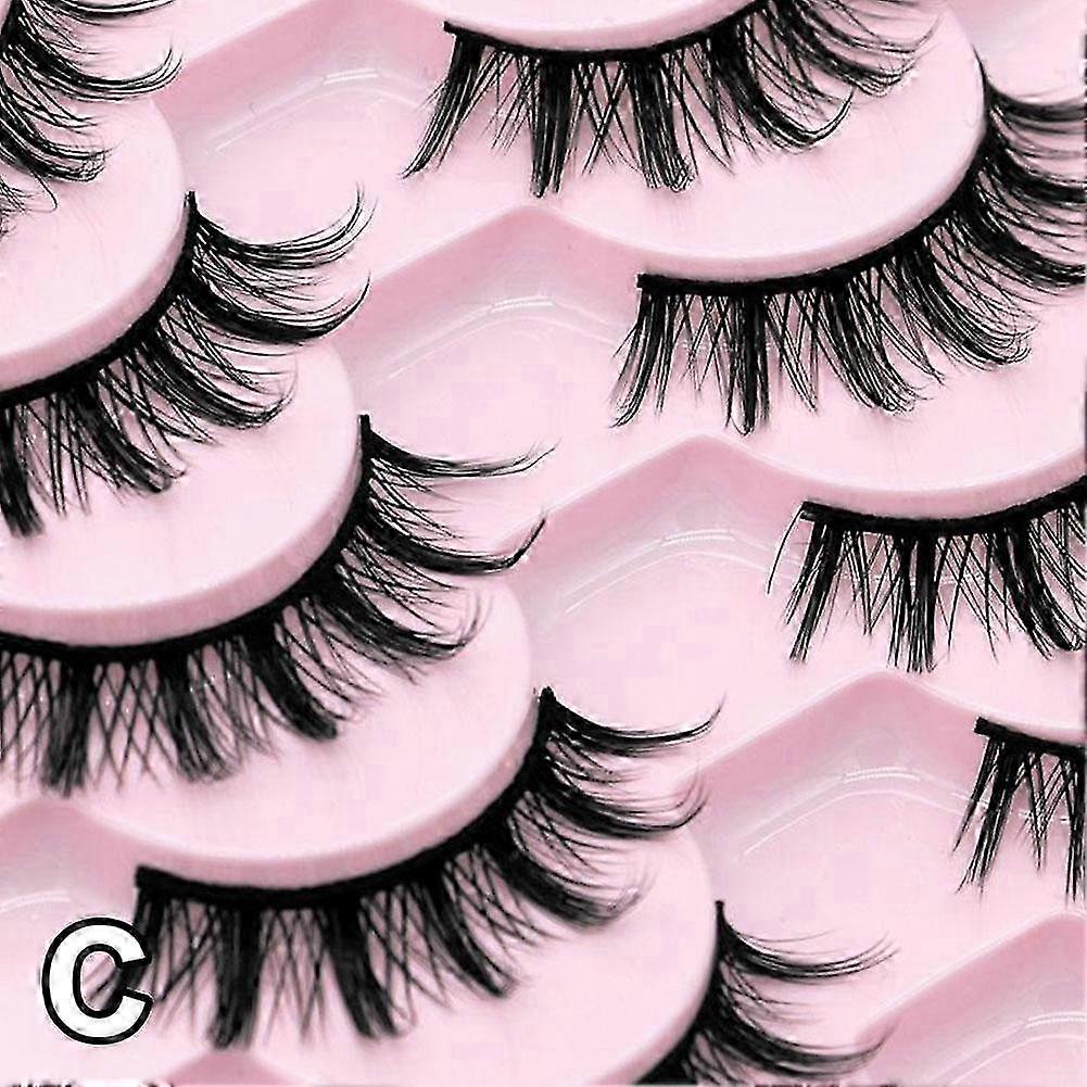09 10 pairs of extended models (C) $ Comic false eyelashes curling eyelashes false eyelashes little devil eyelashes 10 pairs