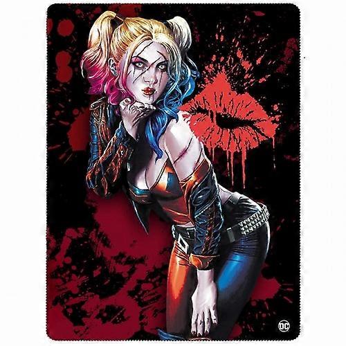 Harley Quinn Kiss Blanket