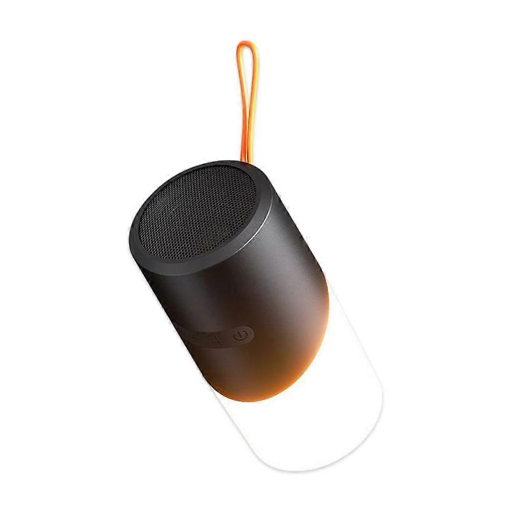 Wireless Bluetooth Speaker with Dynamic RGB Ambient Light Outdoor Portable Waterproof for Travel and Parties