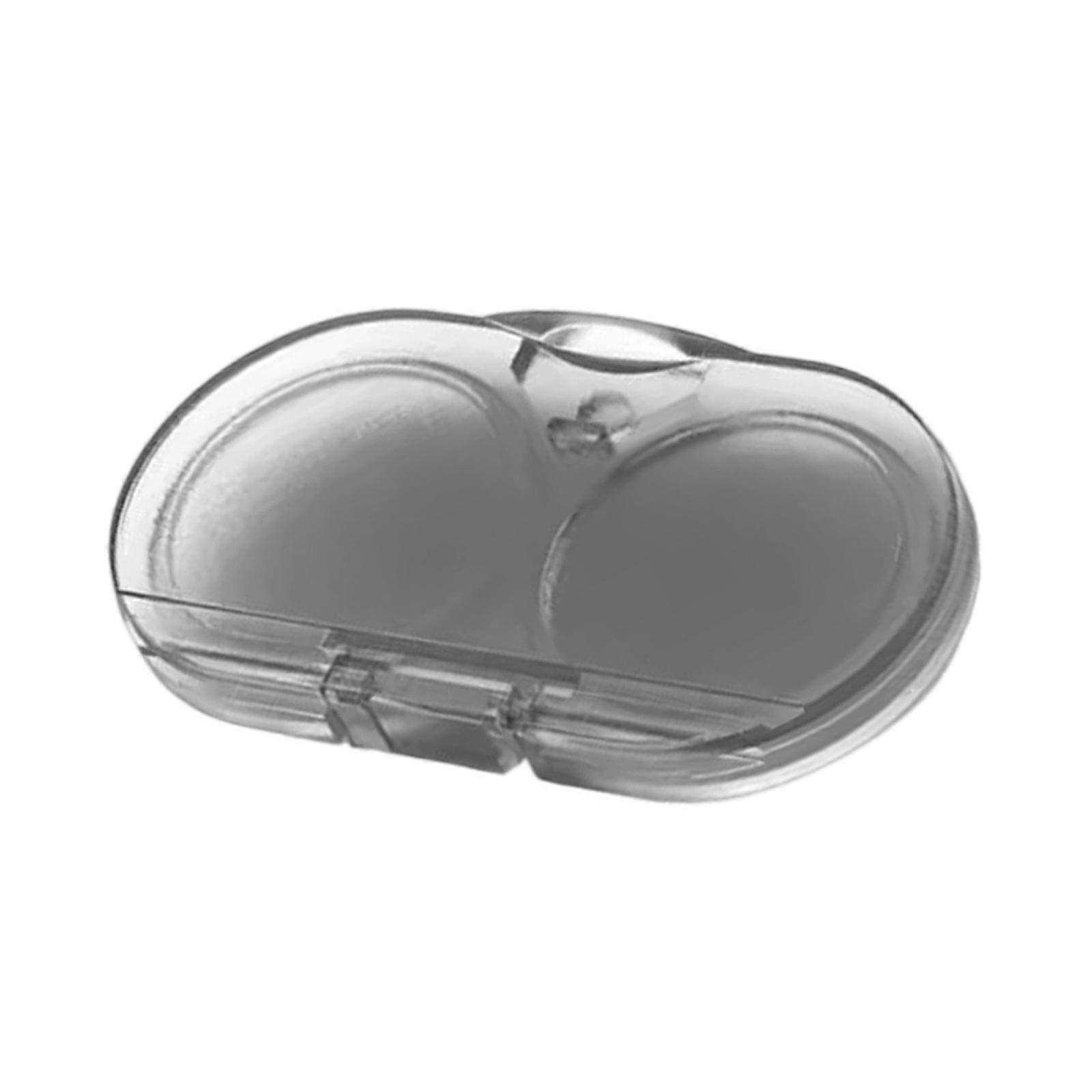 Anti Agent Rear Lens Cover Protective Flip Design Camera Privacy Shielding Dustproof ABS Secure Easy to Use for 16/16plus  Transparent color