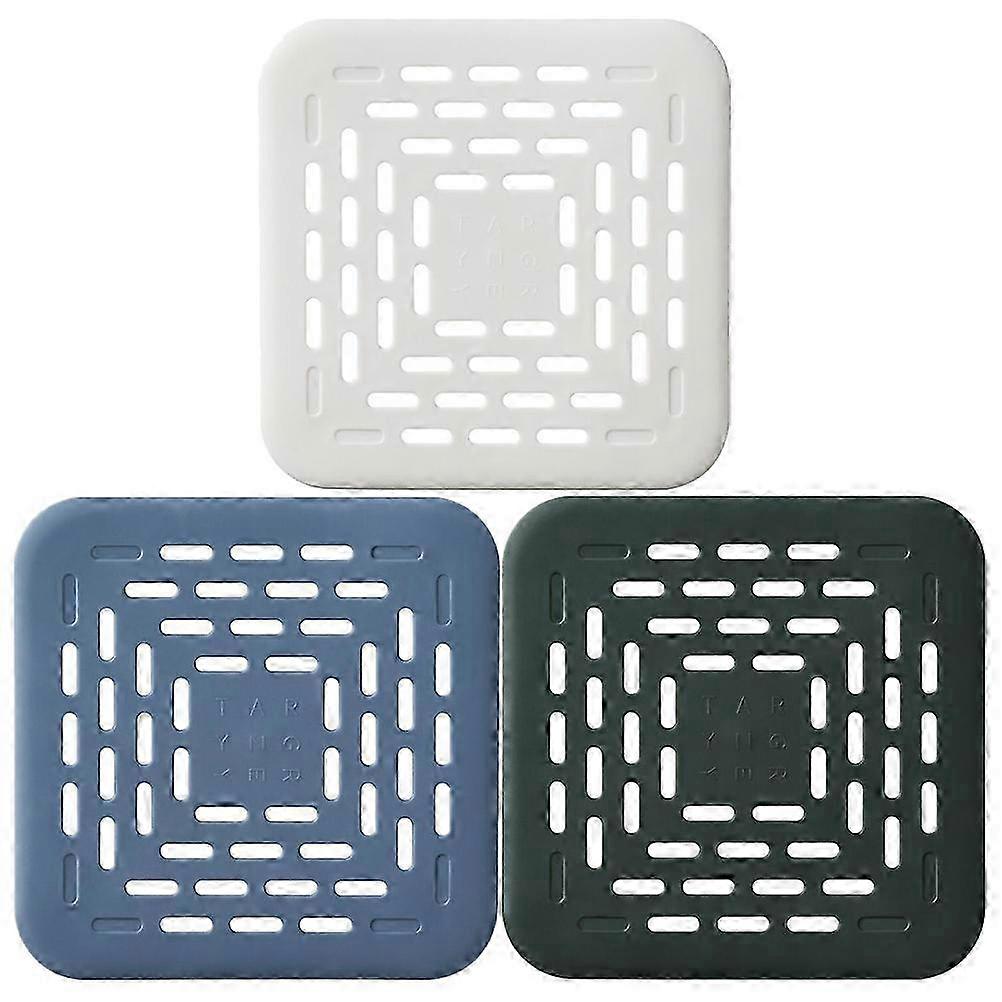 Hair catcher filter for commercial kitchen square 3pcs