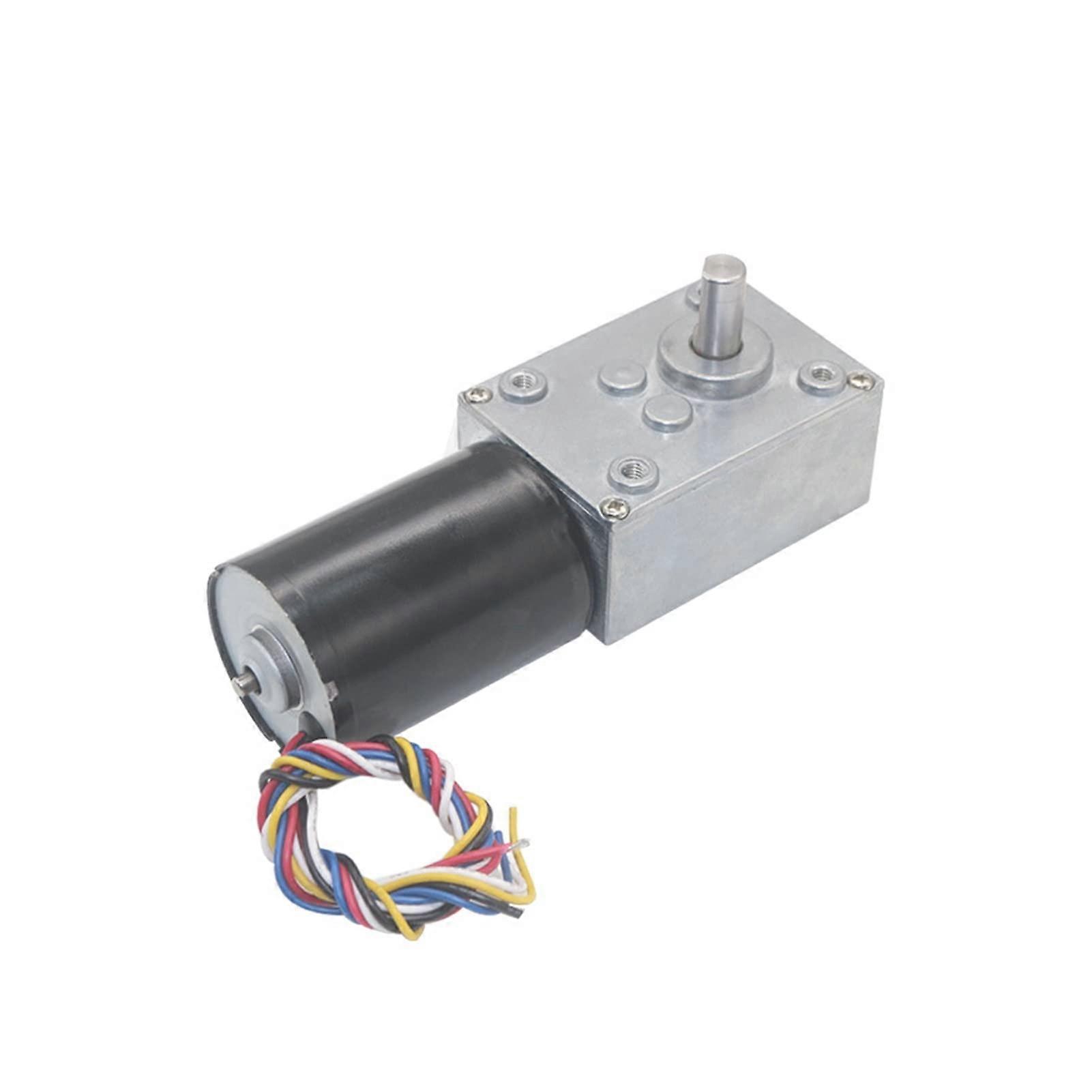 BLDC Worm Gear Motor 12V 8RPM  Torque Quiet Brushless Motor for DIY Toys and Science Projects