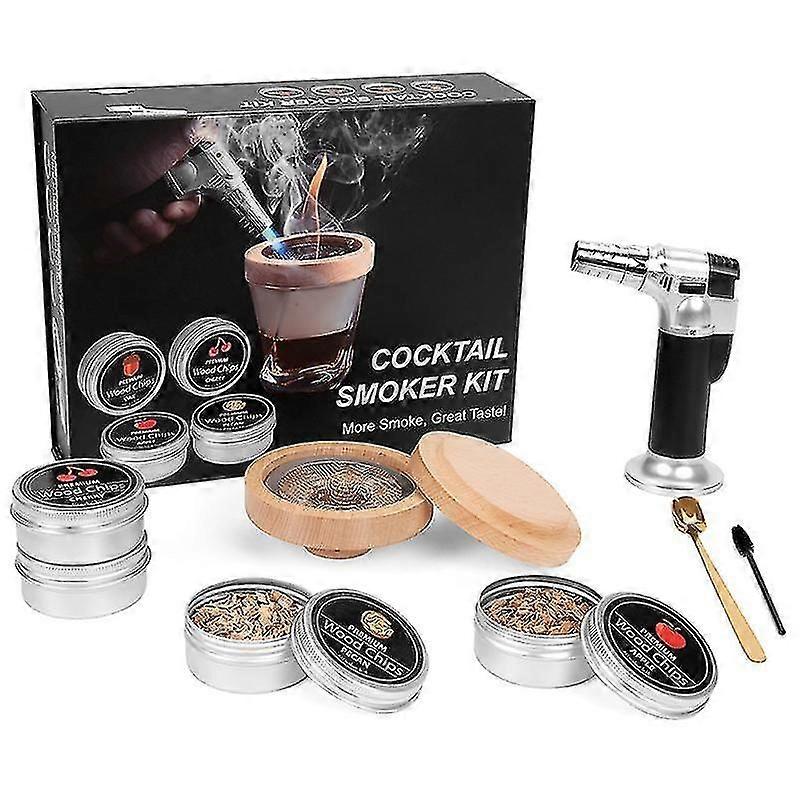Cocktail Smoker Kit With Torch Old Fashioned Kit Drink Smoker Infuser Kit