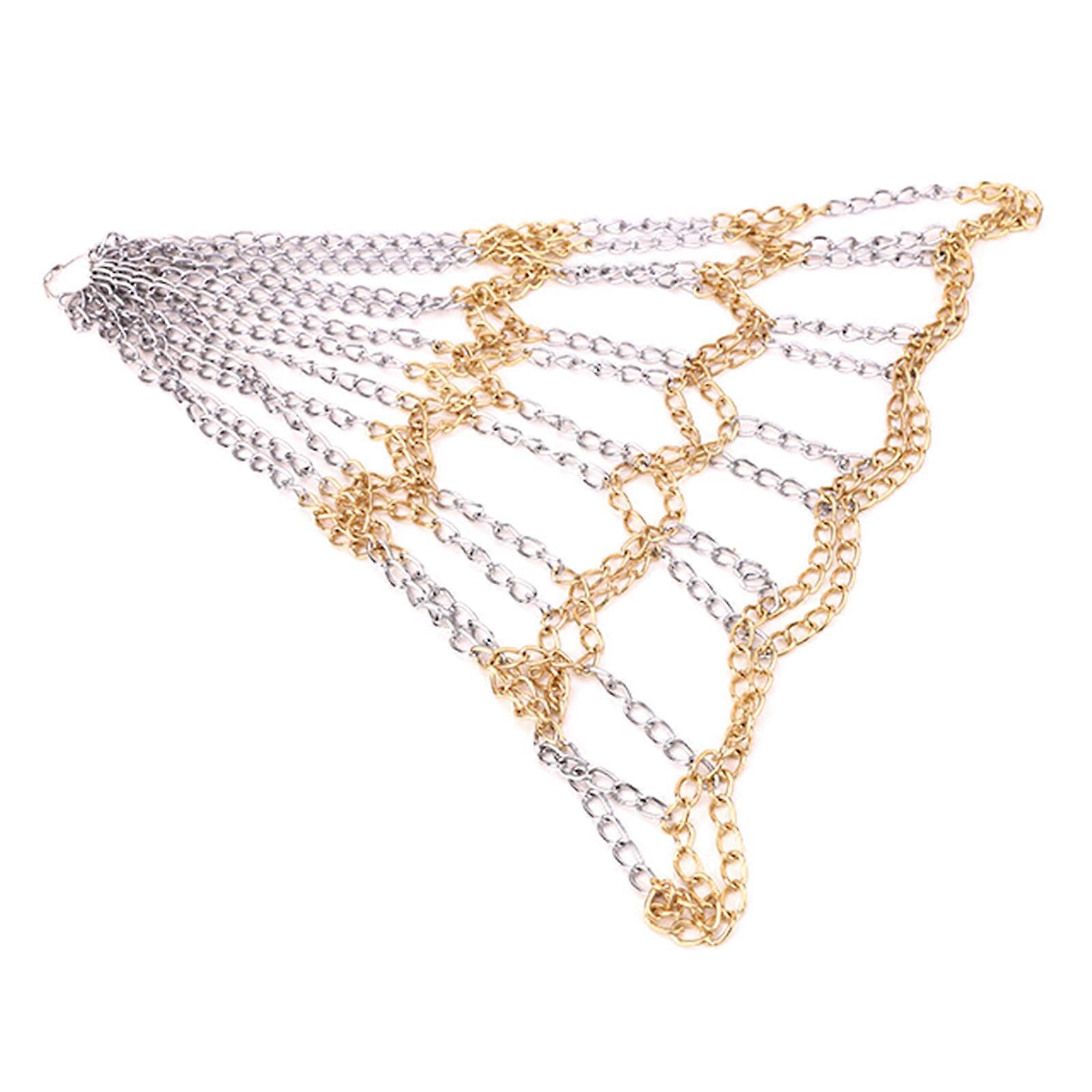 Metal Chain Basketball Net Goal Basketball Net Replacement 12 Hook Basketball Net Hoop for Indoor Outdoor Use Multicolor