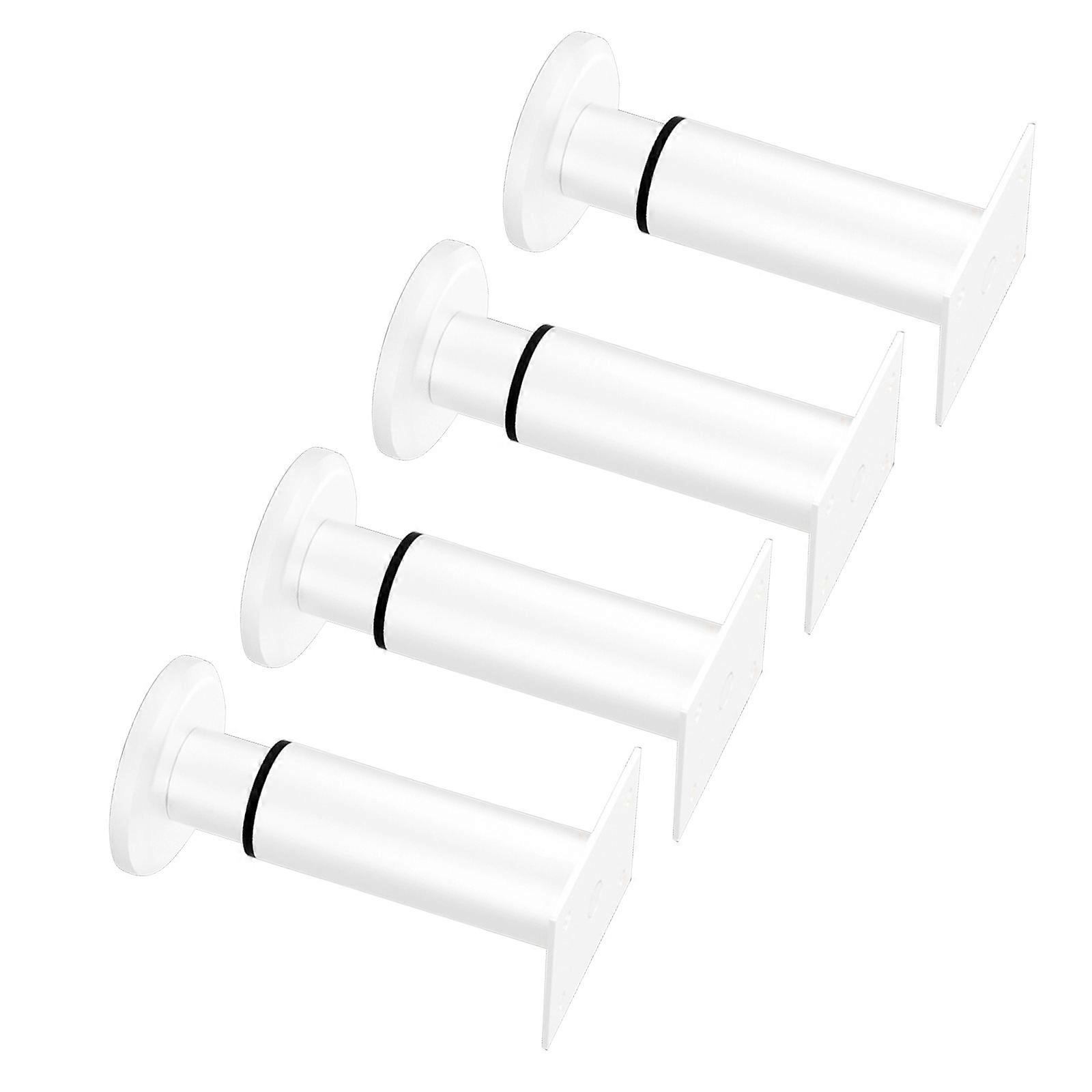 Pack of 4 Furniture Legs Adjustable Universal Support Feet Height Supports Simple Installs for Various Home Furnishings Multicolor
