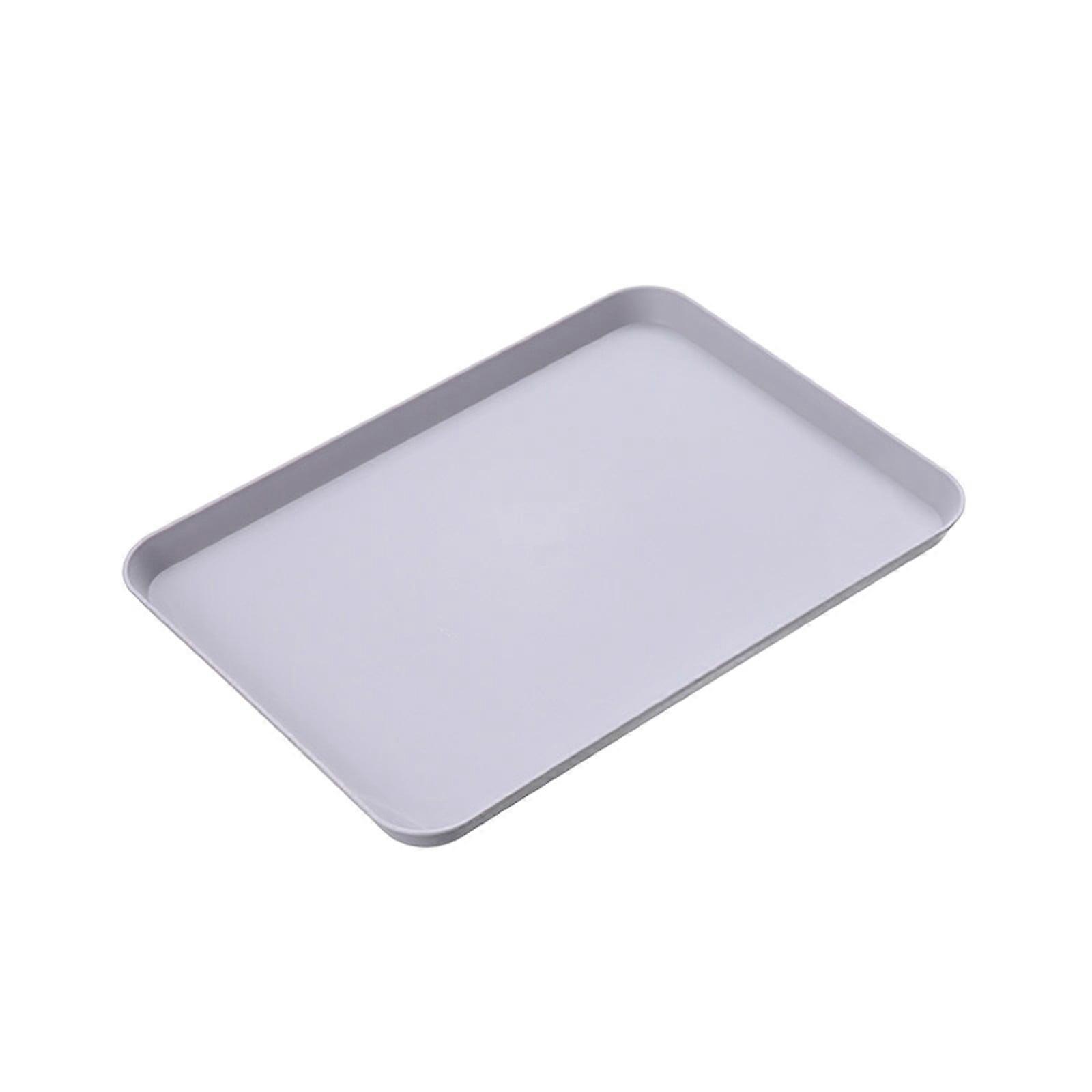 Xubond Kitchen Essentials, Fast Food Tray Rectangular Serving Trays For Indoor Plastic Baking Tray, Sheet Pans For Baking