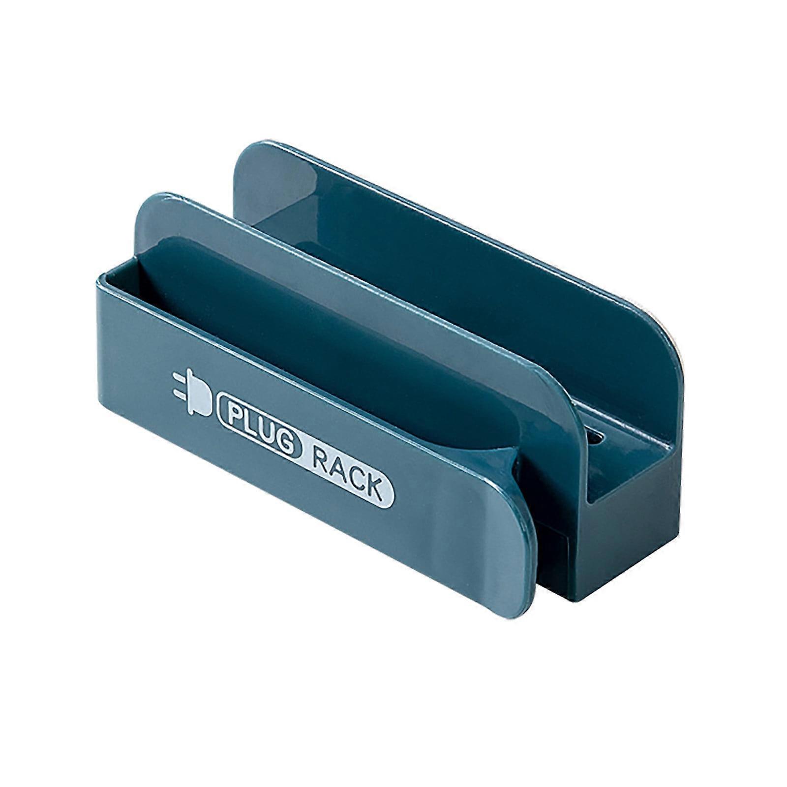 Cailmei Punch Plug Mobile Phone Data Cable Storage Rack Blue