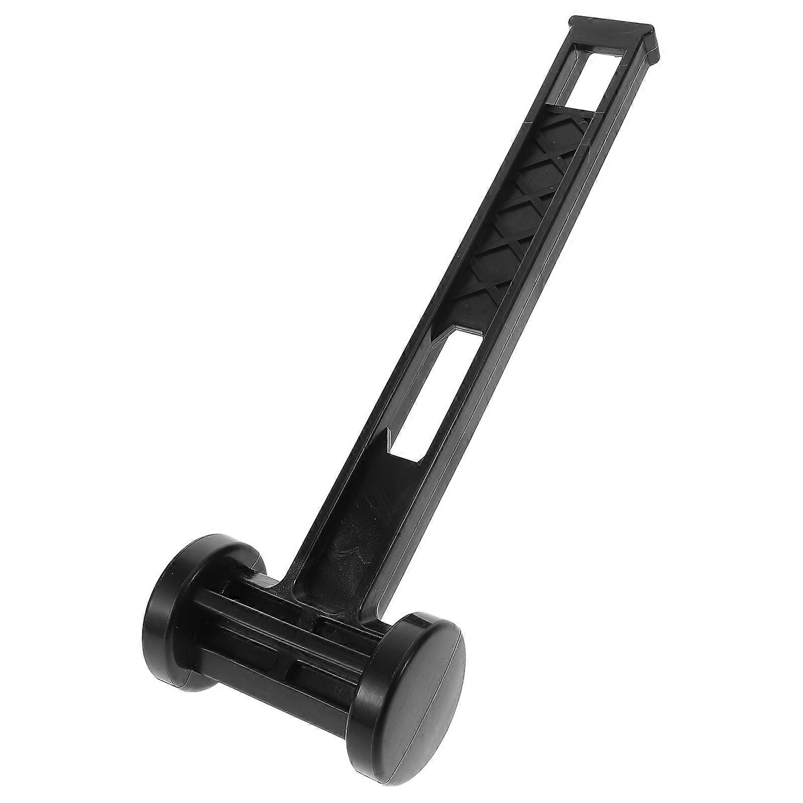 Practical Camping Mallet for Tent Stake Hammering Made of Robust Plastic Black Color Lightweight and Portable 7 inch