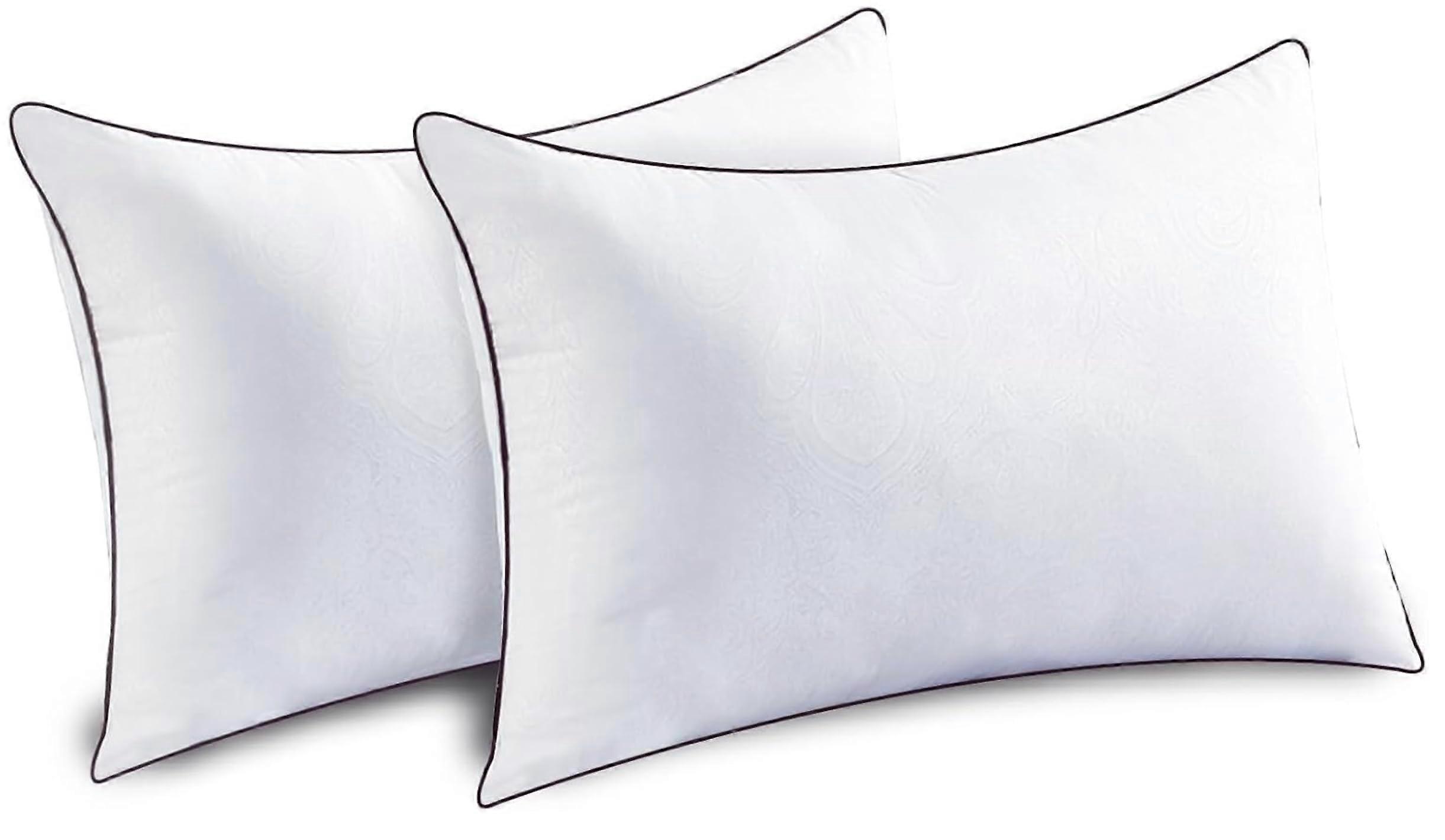 Luxury Hypoallergenic Bed Pillows Set for All Sleeping Positions with Soft Support KJ97386