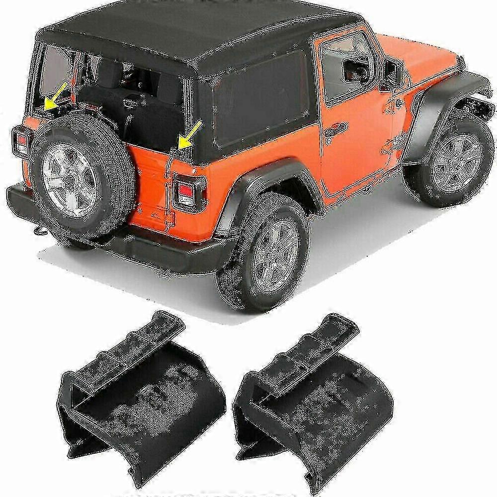 For 2007-2018 Jeep Wrangler Jk Soft Top Rear Window Retaining Clips XXF f54