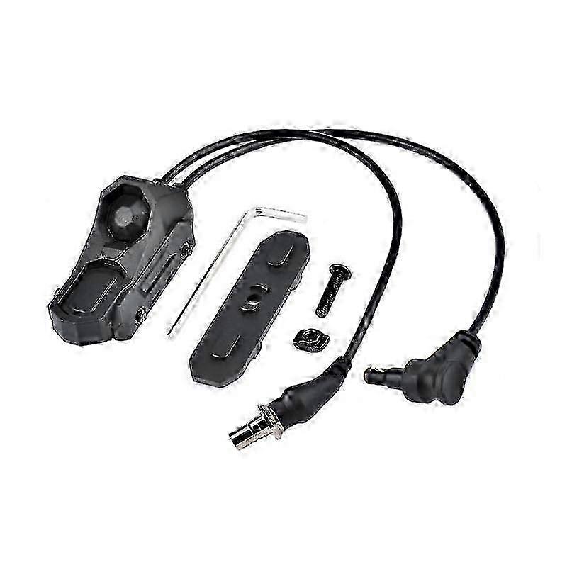 Tactical Modular Dual Wire Button Remote Activation Pressure Switch,For M300/M600 PEQ15/A2 w