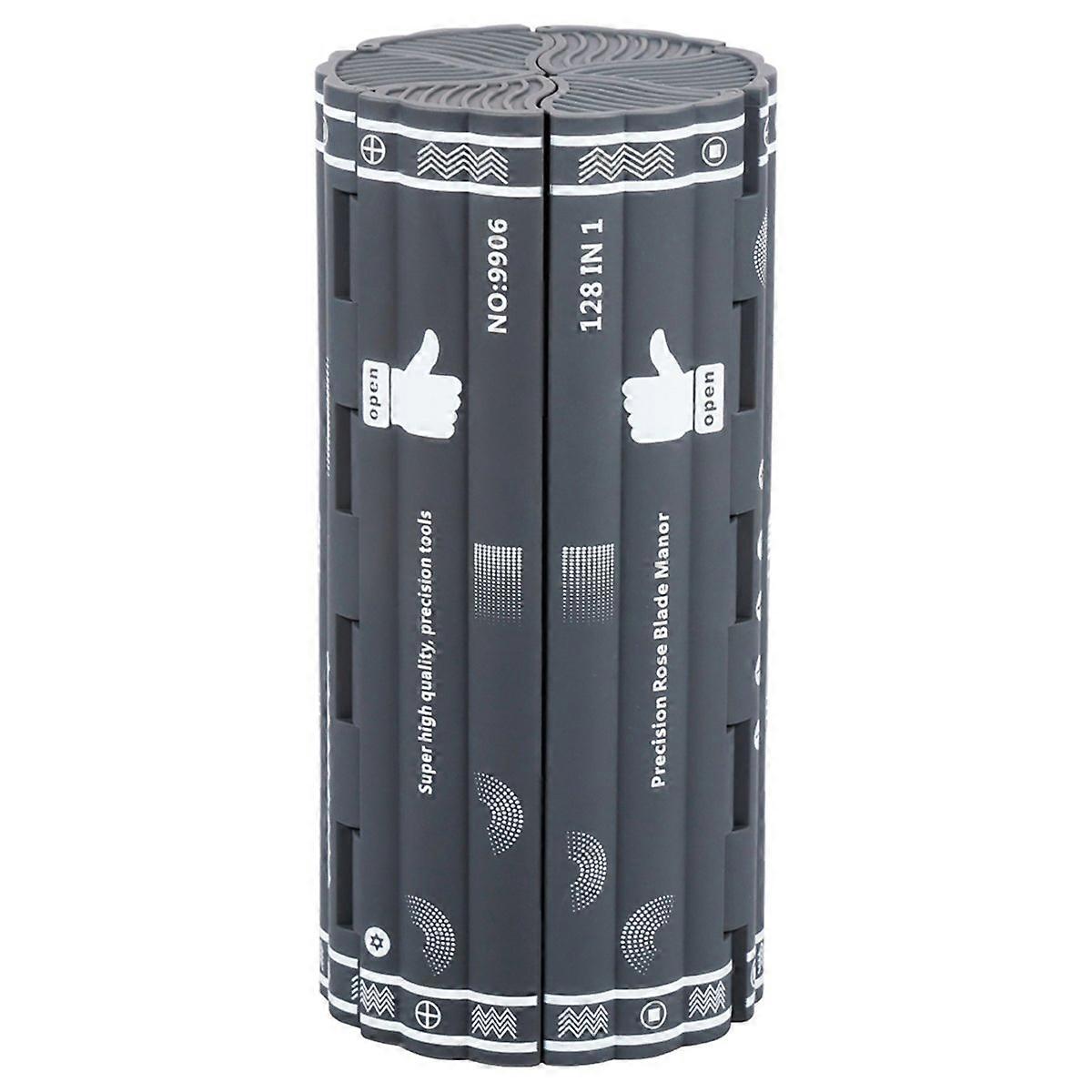 128-in-1 Screwdriver Set Highly Rigid Screwdriver with 6 Tools