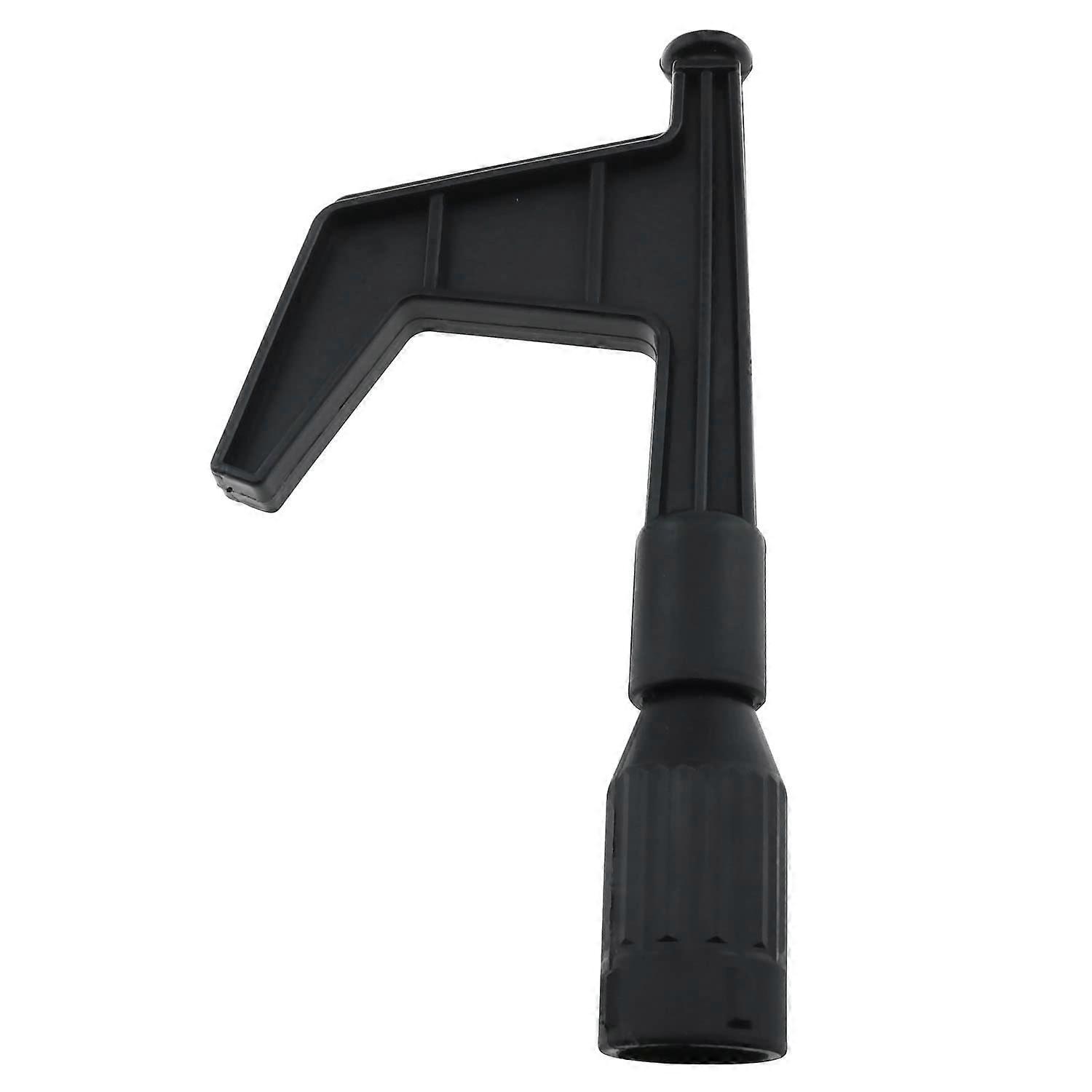 Detachable Black Nylon Boat Hook Head for Telescopic Pole Docking and Quick Rope Handling