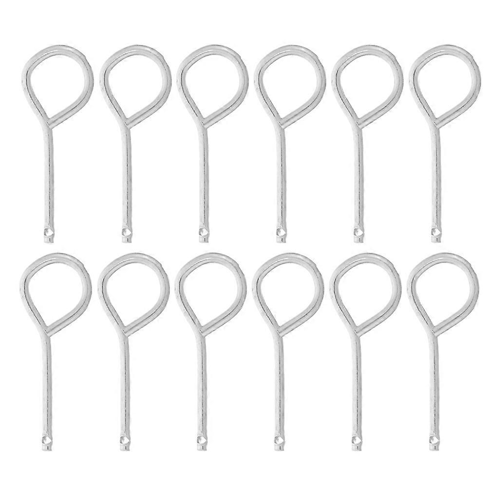 Fire Extinguisher Pin Stainless Steel Fire Safety Pull Pins Quick Release 60Pcs