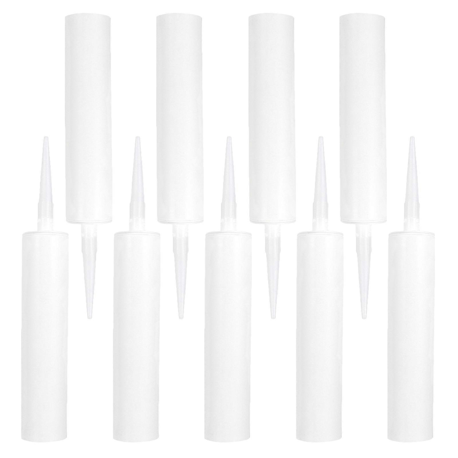 9Pcs Caulking Sealant Tubes Empty Caulk Tubes Fillable Sealant Caulking Tubes