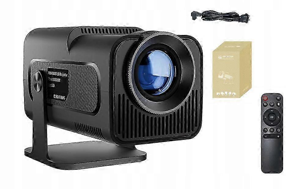 Projetor LCD Magcubic Hy320 Pro 4K com Wi-Fi, 25-26 polegadas, preto