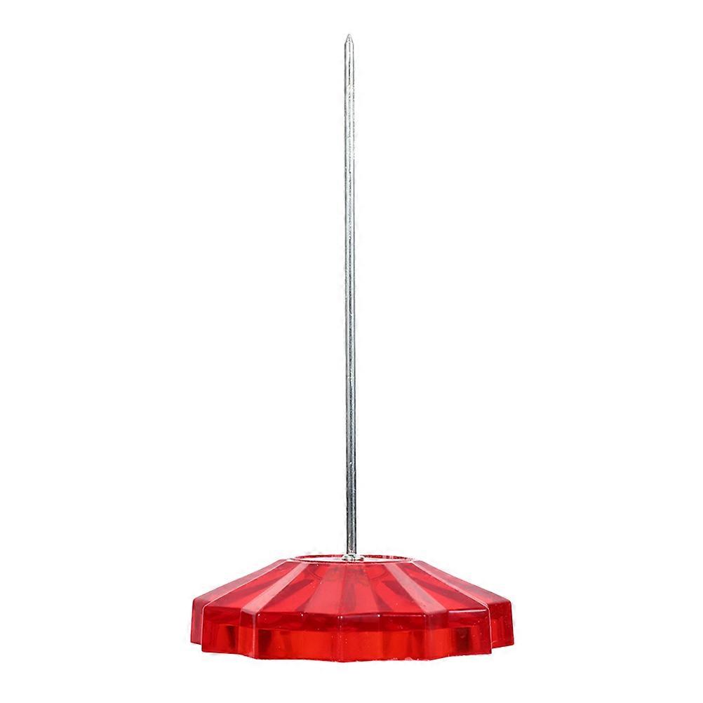 Desk Memo Spike 5Pcs with Square Base in Red for Office and Restaurant Use Utilizing Certified Technology and Efficient Filing Function