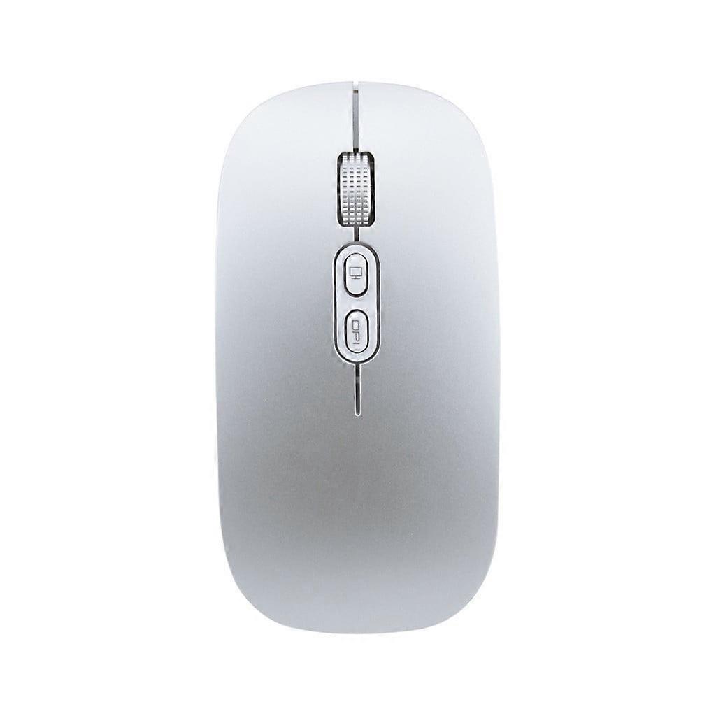 Rechargeable 2.4G Wireless Mouse Metal Noiseless Silent Mouse, Mouse