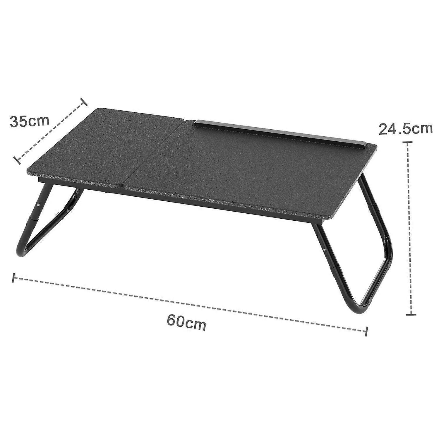Laptop table height-adjustable 60 x 35 x 24.5 cm